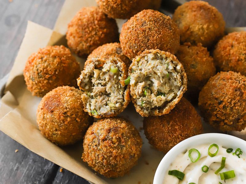 Boudin Balls – Brocato's Market, New Orleans