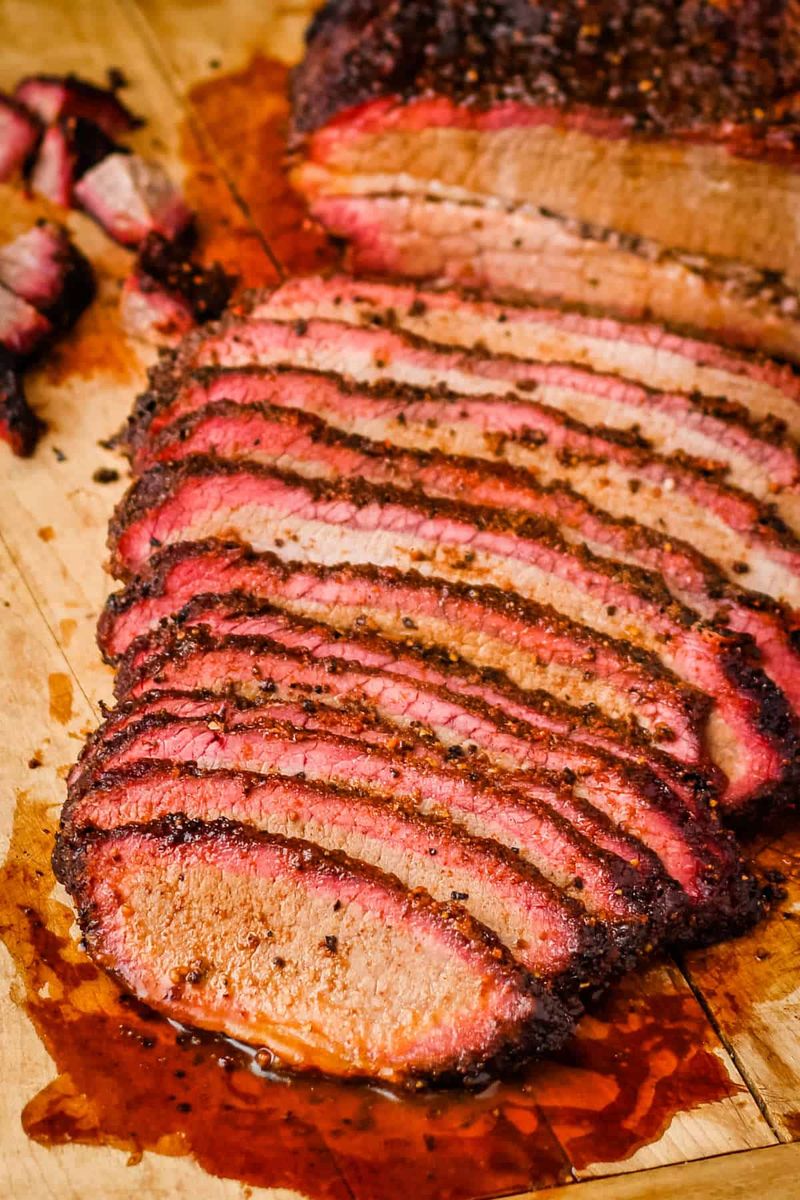 Texas BBQ Brisket: Smoke Ring of Honor