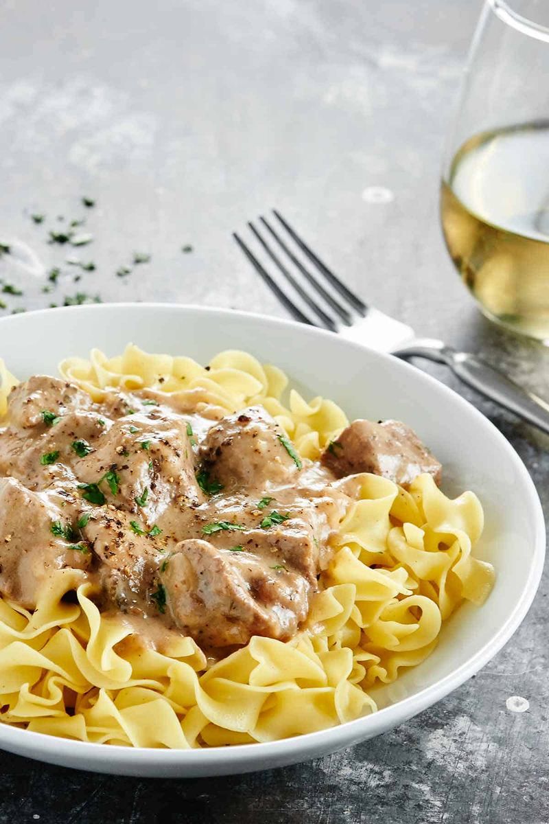 Beef Stroganoff