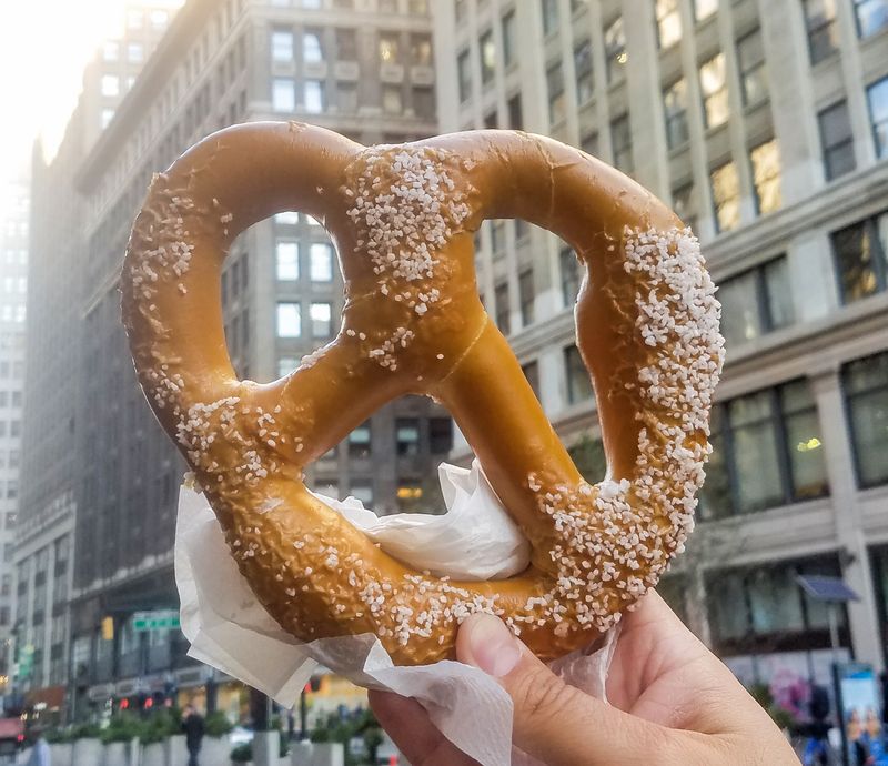 Pretzels From Street Vendors