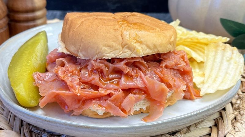 Chipped Ham Sandwiches