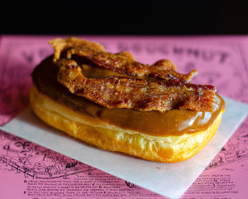 Maple Bacon Doughnuts