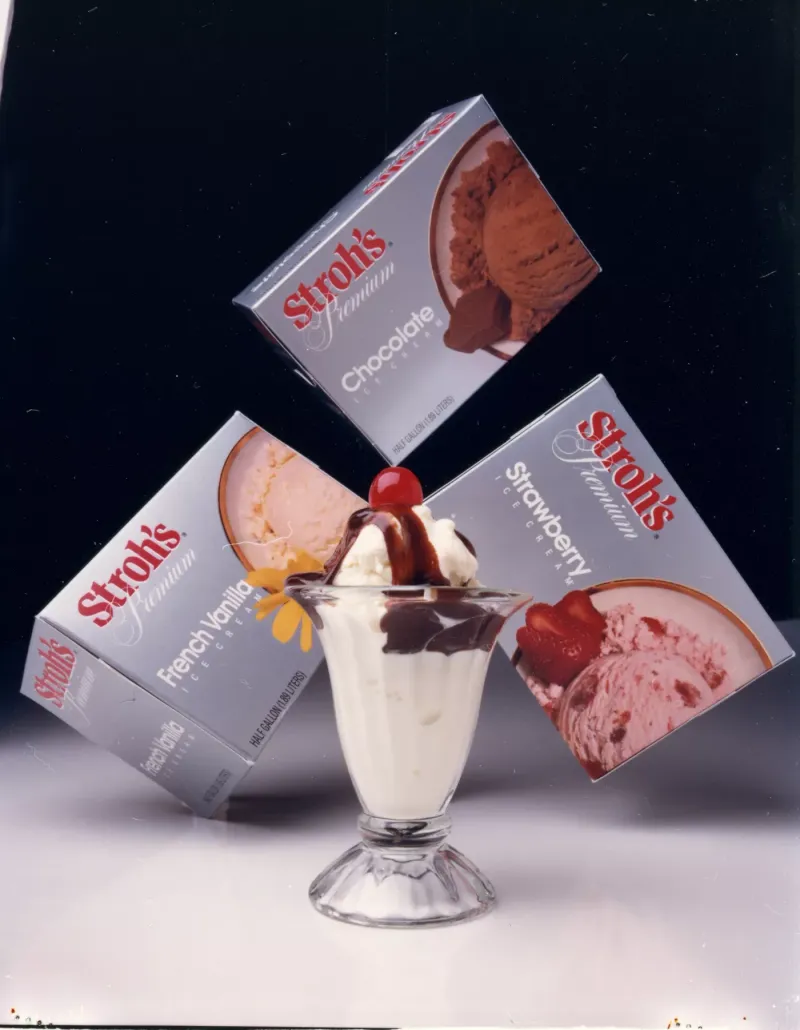 Stroh’s Ice Cream Novelty Bars