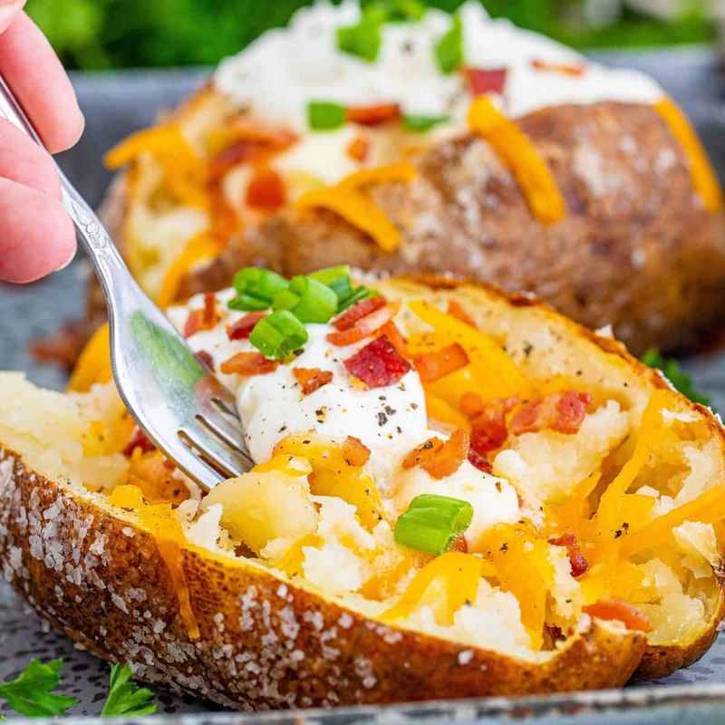 Dressed Baked Potato
