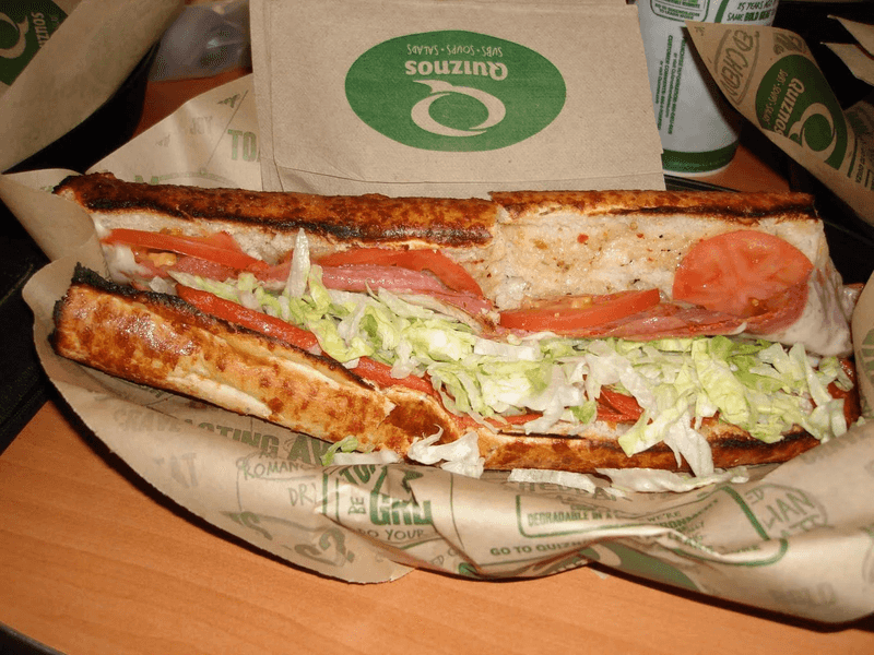 Quiznos – Dry Bread And Lackluster Flavor