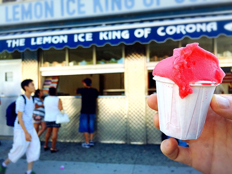 Italian Ice From The Lemon Ice King