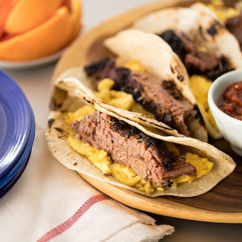 Brisket Breakfast Tacos: Morning Meat Magic