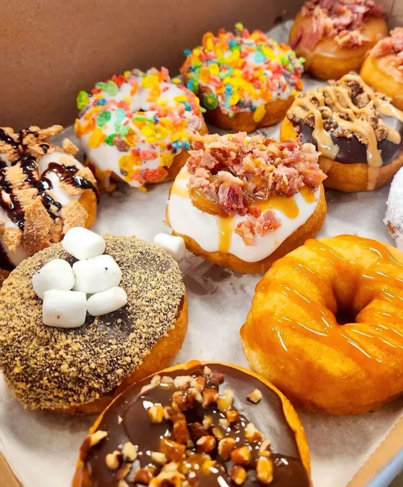 Donna's Delicious Dozen's Buckeye Donut Holes