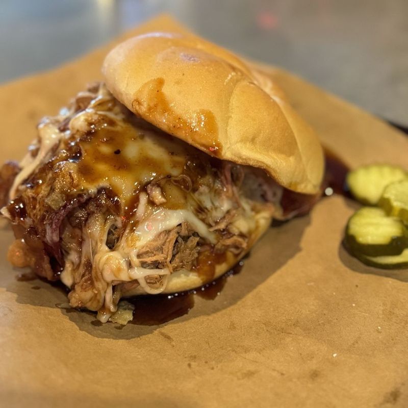 Fiorella’s Jack Stack – Burnt-End Sandwich