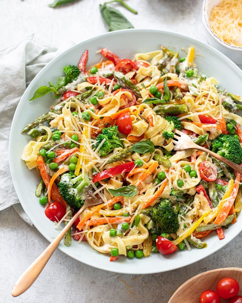 Pasta Primavera Mountains