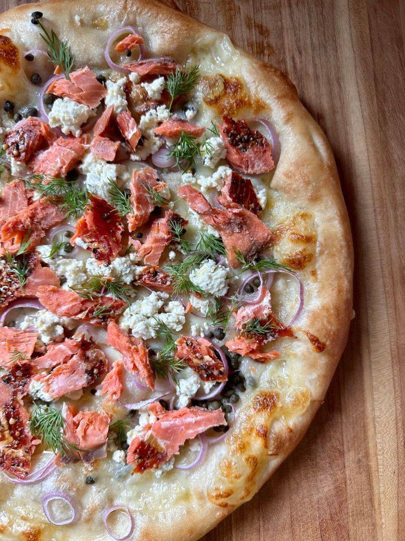 Smoked Salmon Pizza