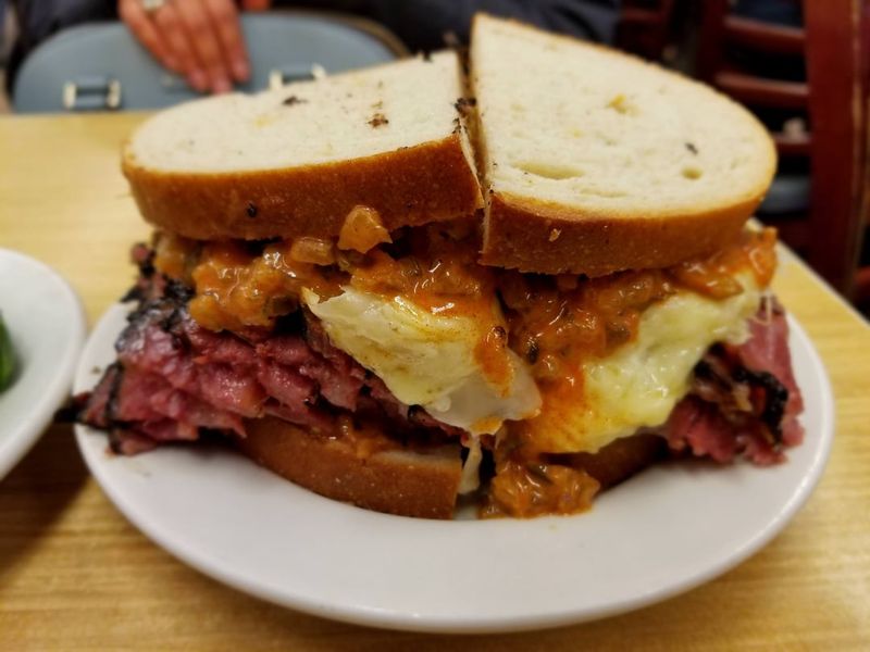 Microwave Reuben Imitations