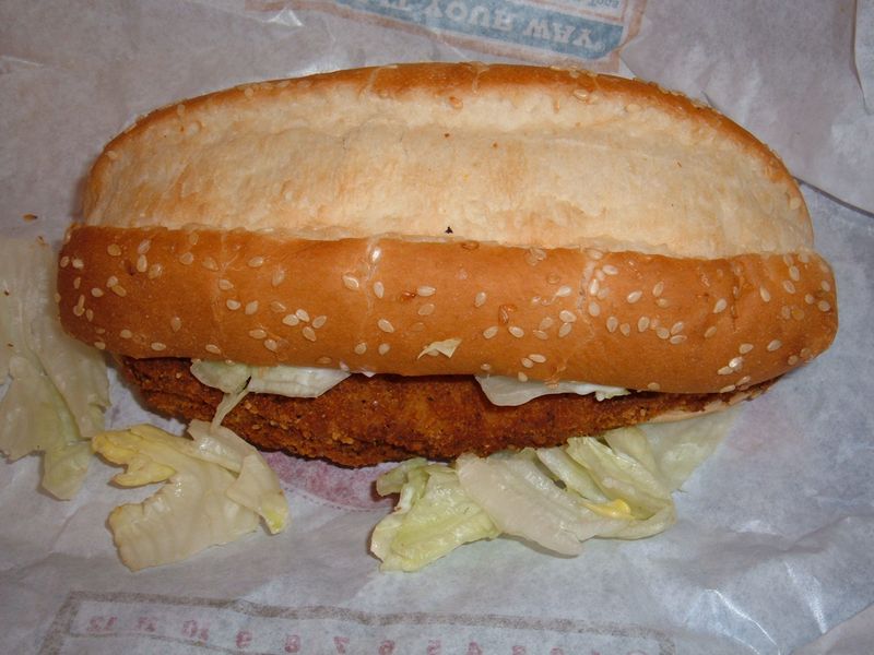 Burger King International Chicken Sandwiches