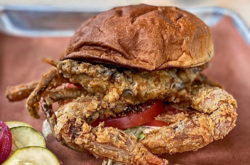 Soft-Shell Crab Sandwich – Seasonal Indulgence