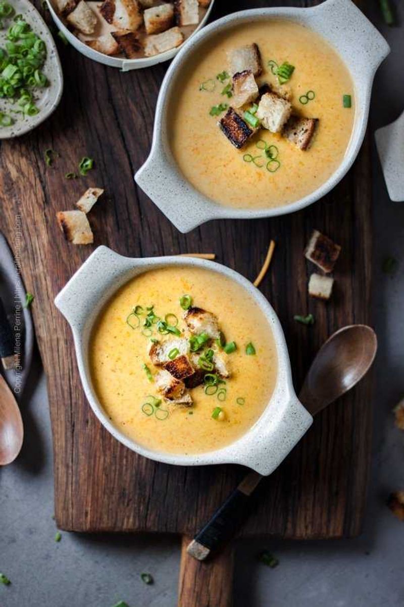 Craft Beer Cheese Soup