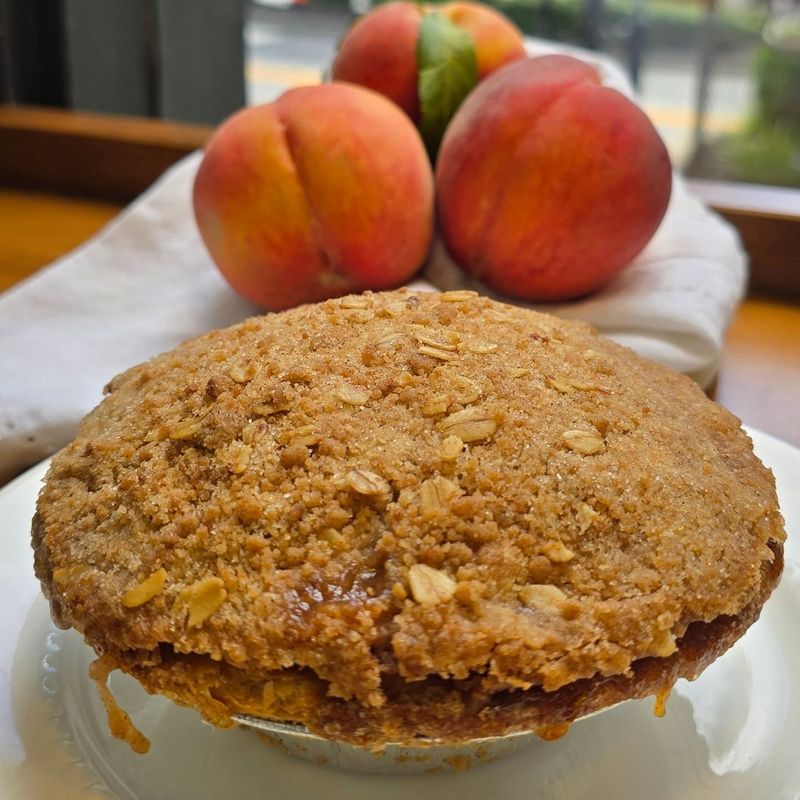 Crave Pie Studio's Mini Peach Pies