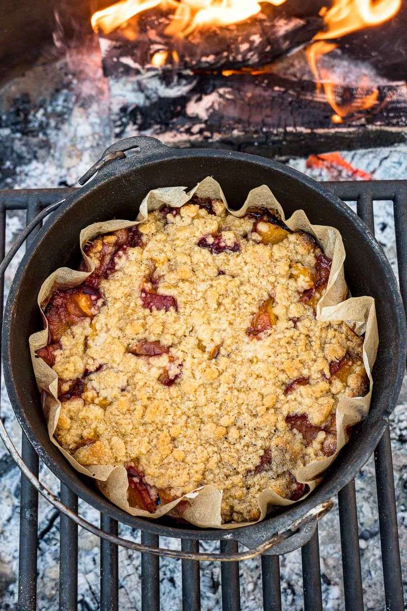 Dutch Oven Cobbler