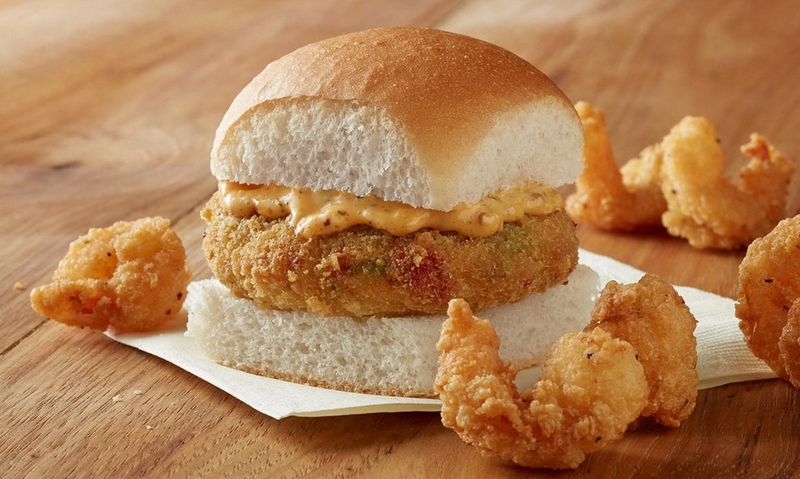 White Castle Seafood Slider