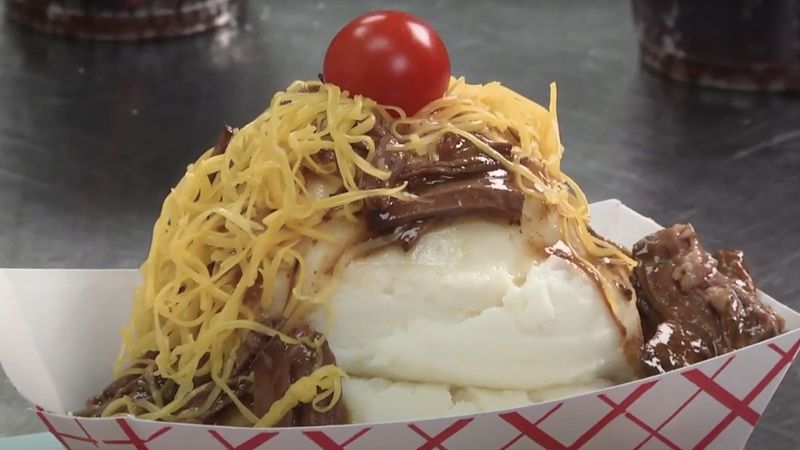 Hot Beef Sundae