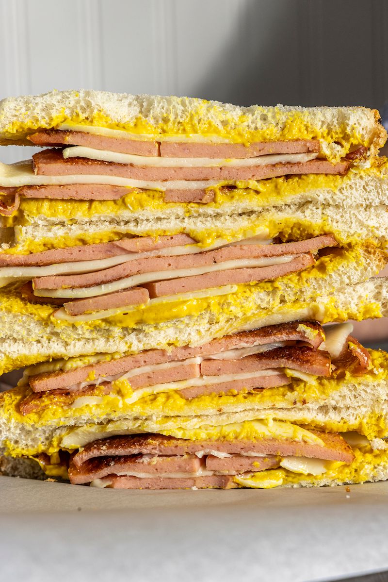 Bologna And Mustard “Poor Man’s Po’boy”