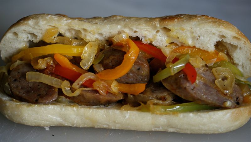 Boardwalk Sausage and Peppers