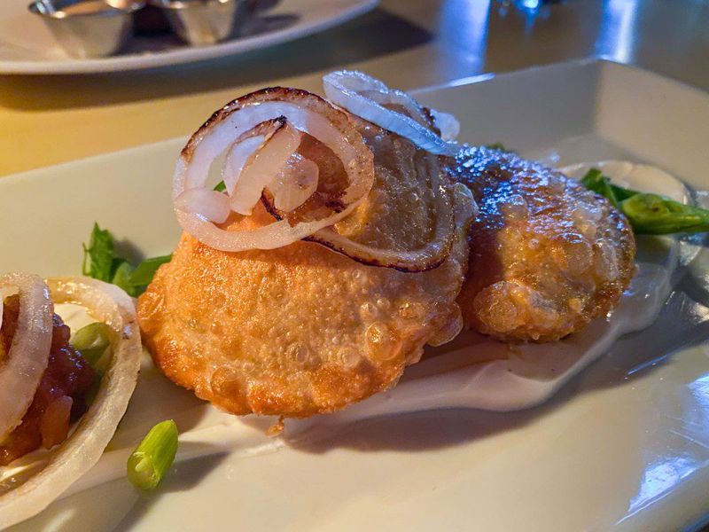 Fried Sauerkraut Pierogi