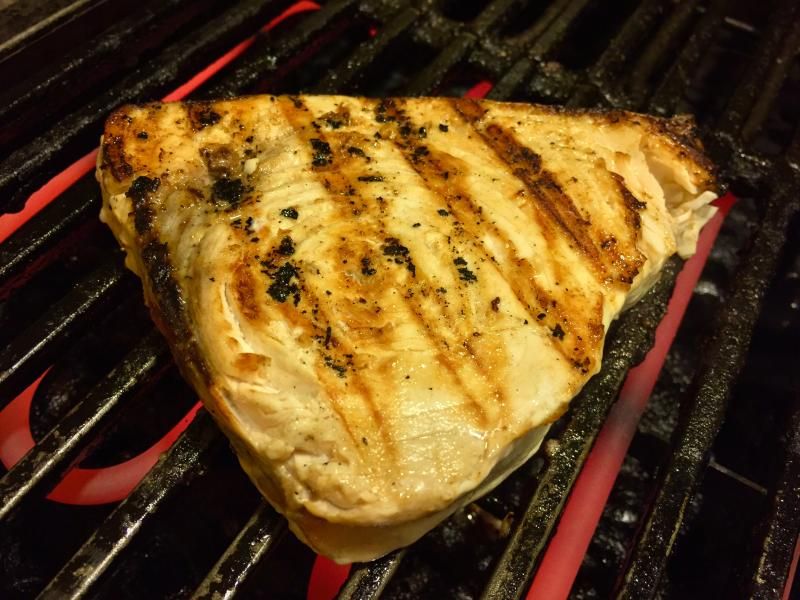 Grilled Swordfish Steaks
