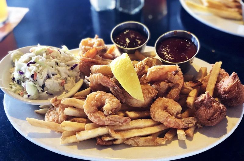 Fried Local Shrimp Basket – Beachside Classic