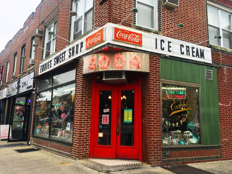 Egg Cream At A Soda Fountain