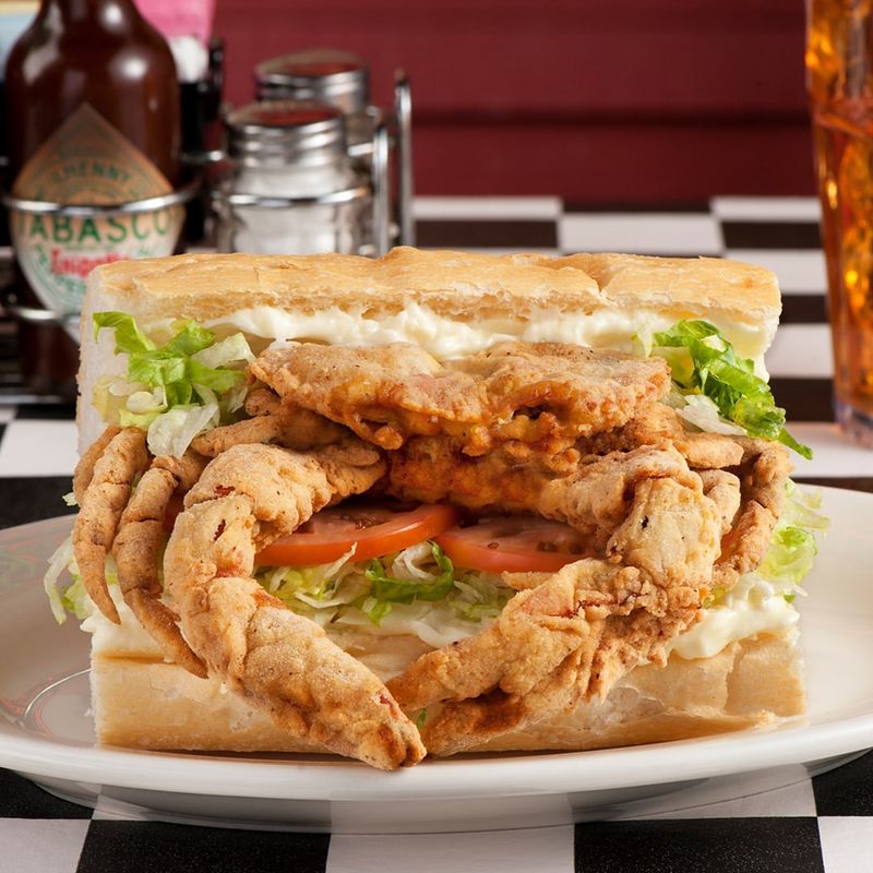 Soft-Shell Crab Po’boy