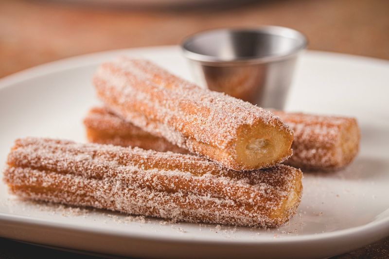 Churro (CHOO-roh, not CHUR-oh)