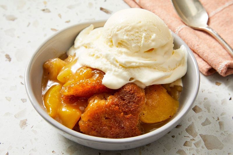 Peach Pudding