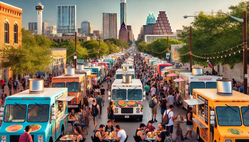 Austin Food Truck Festival – Eclectic Street Food
