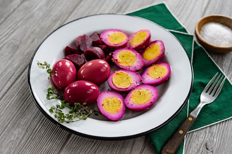 Red Beet Eggs