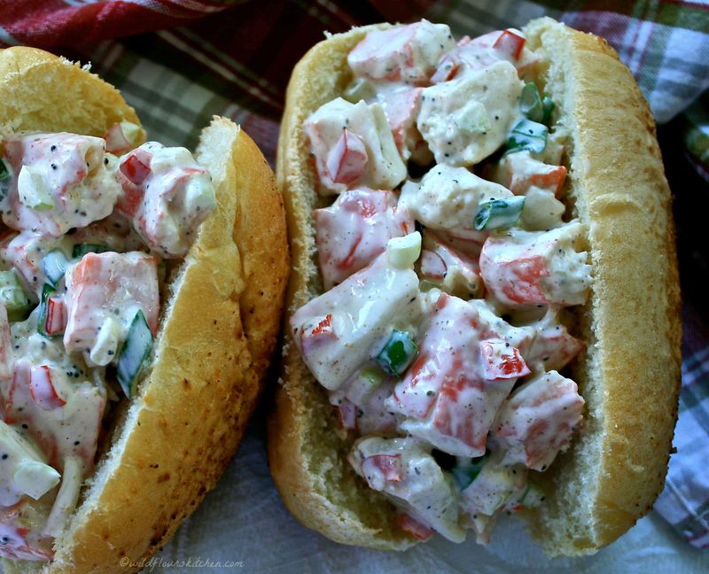 Crabmeat Salad Sandwich