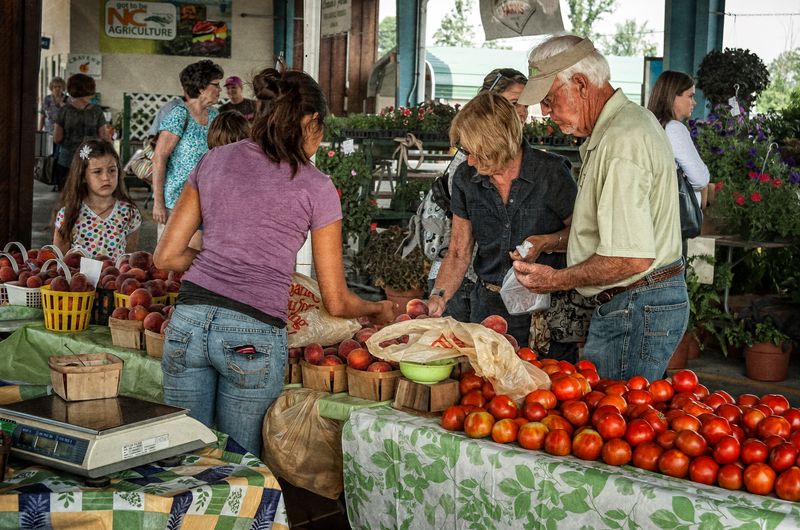 Robert G. Shaw Piedmont Triad Farmers Market - Colfax