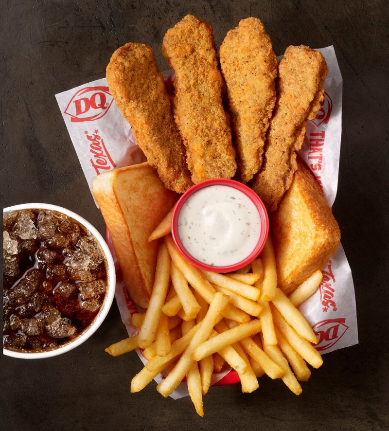 Dairy Queen’s Steak Finger Basket