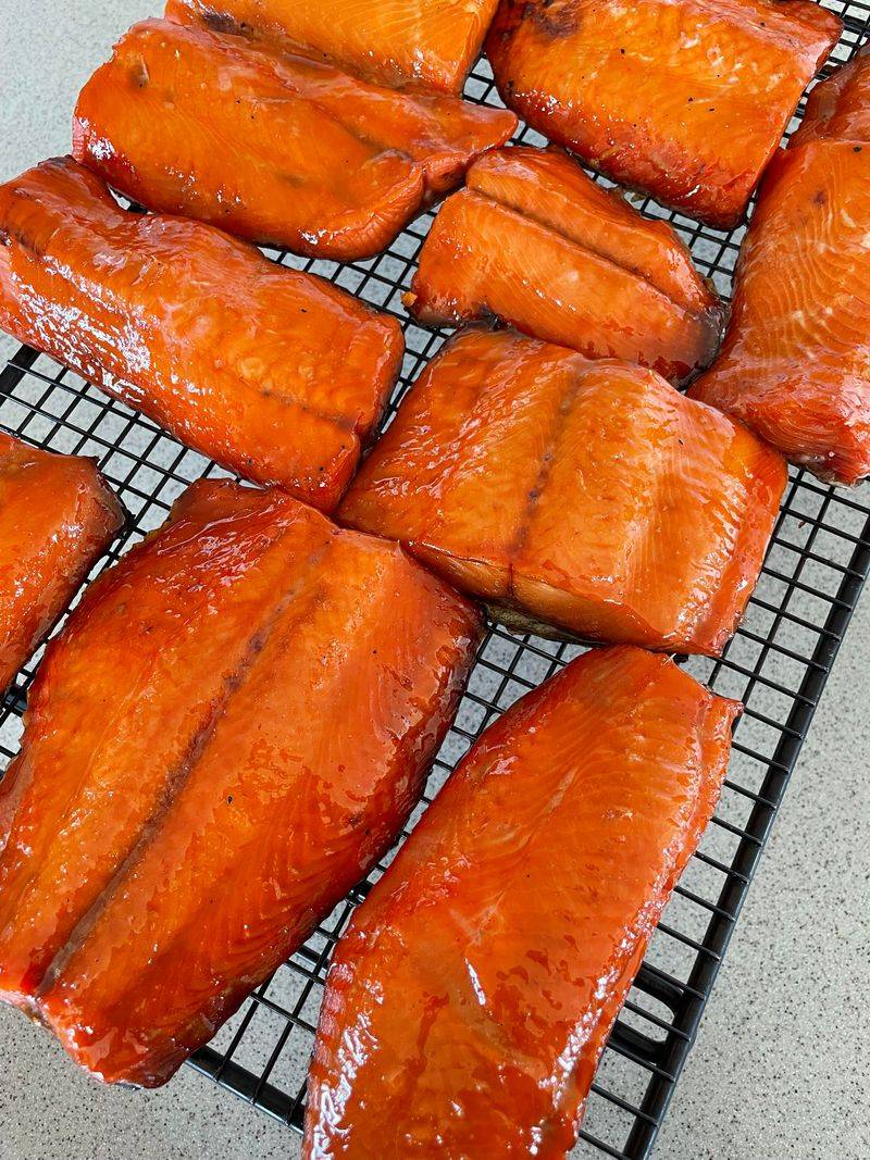 Salmon Smoked Over Alderwood