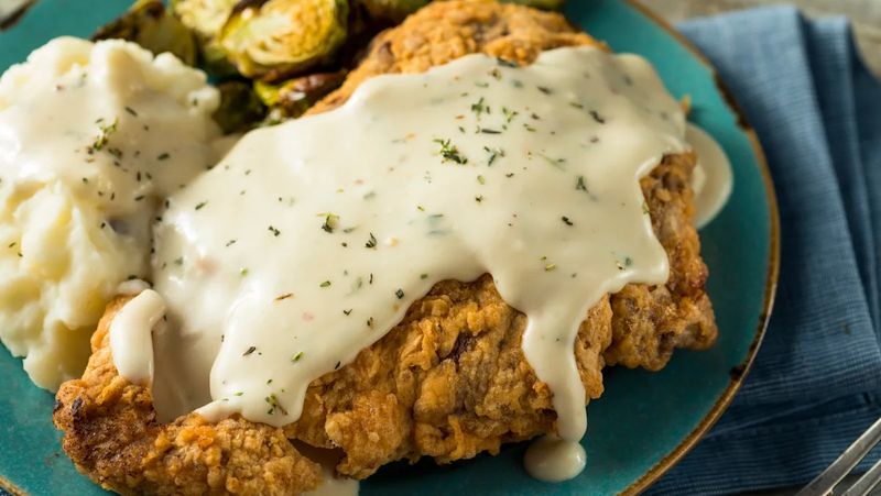 Country Comfort Diner – Chicken Fried Steak And Gravy
