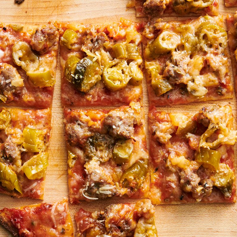 Chicago Tavern-Style Thin Pizza