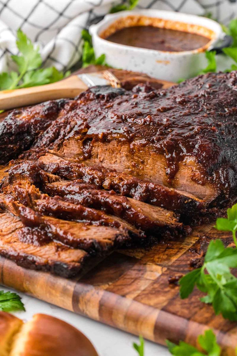Brisket With Sauce Option