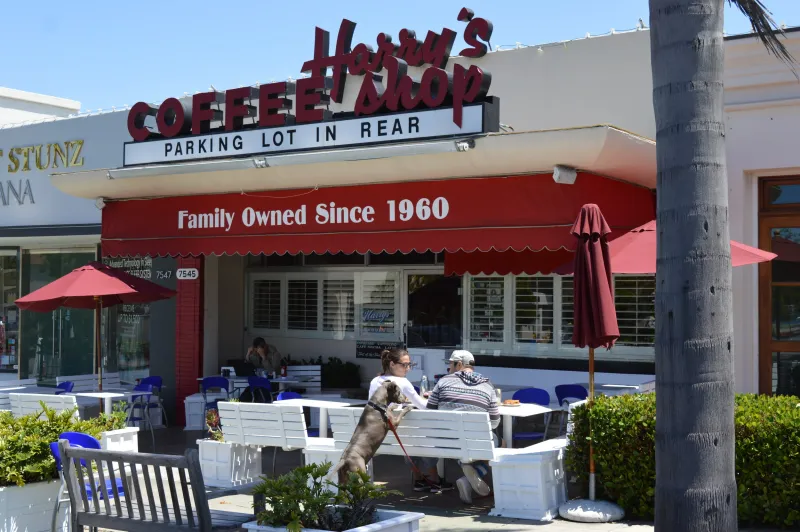 Harry's Coffee Shop, La Jolla