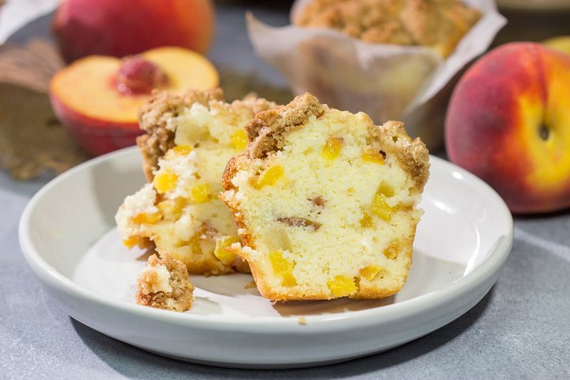 Peach Muffins – Hickory