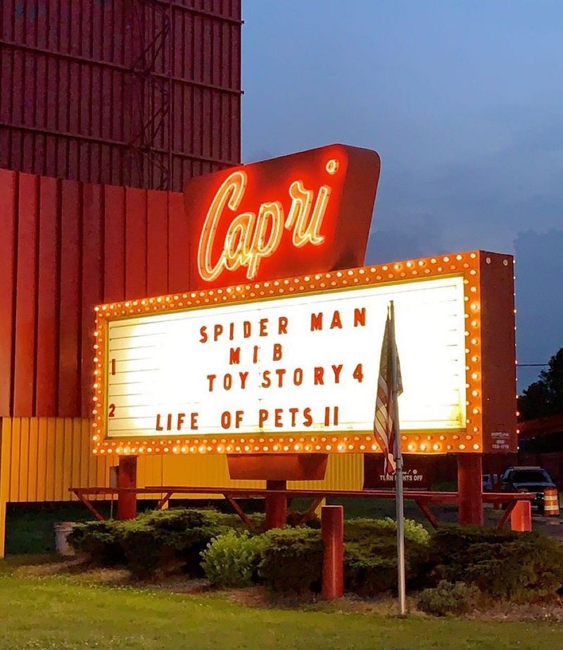 Capri Drive-In Theater (Batavia Township)