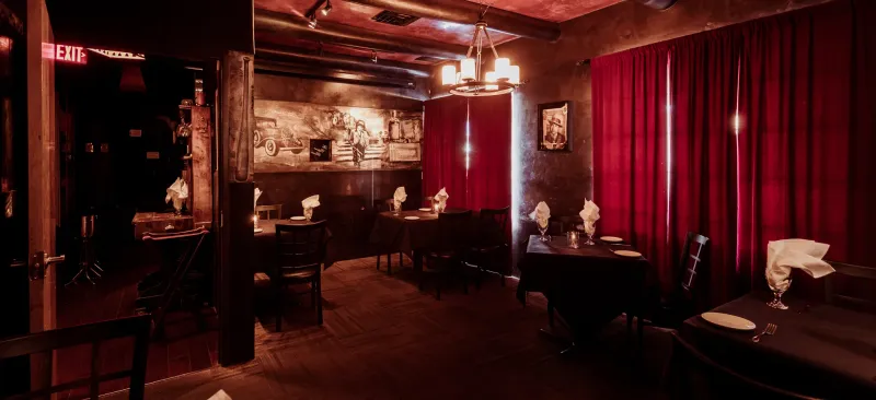 Vernon's Speakeasy: Password-Protected Dining in Los Ranchos