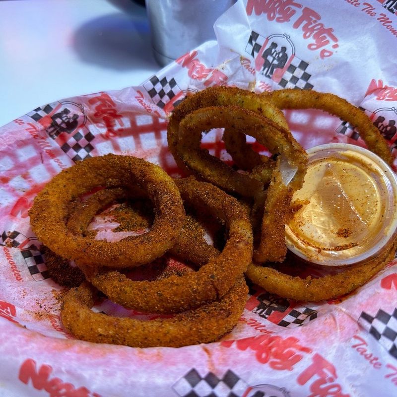 Five Guys' Hand-Crafted Onion Delights