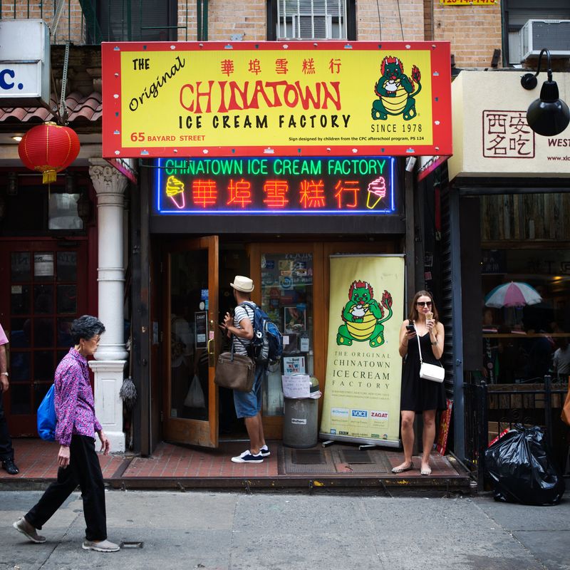 Chinatown Ice Cream Factory Makes Taro And Red Bean Dreams